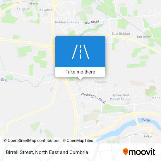 Birrell Street map