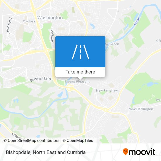 Bishopdale map
