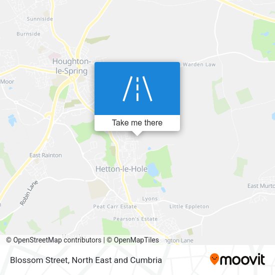 Blossom Street map
