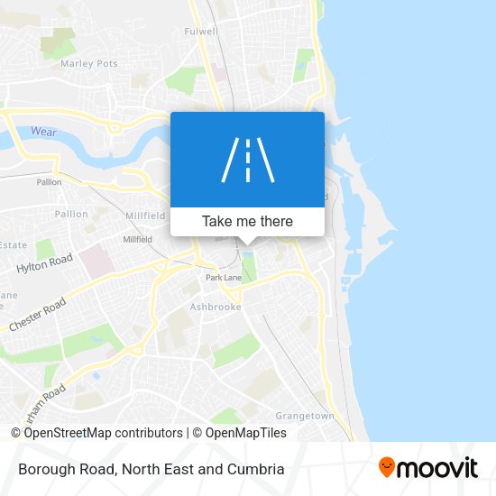 Borough Road map