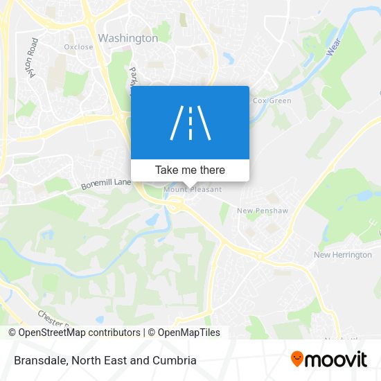 Bransdale map