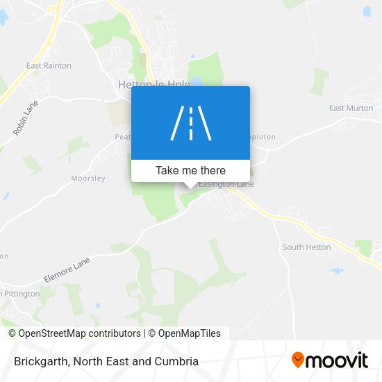 Brickgarth map