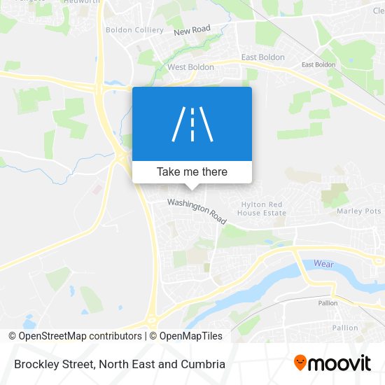 Brockley Street map
