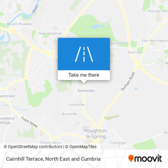 Cairnhill Terrace map