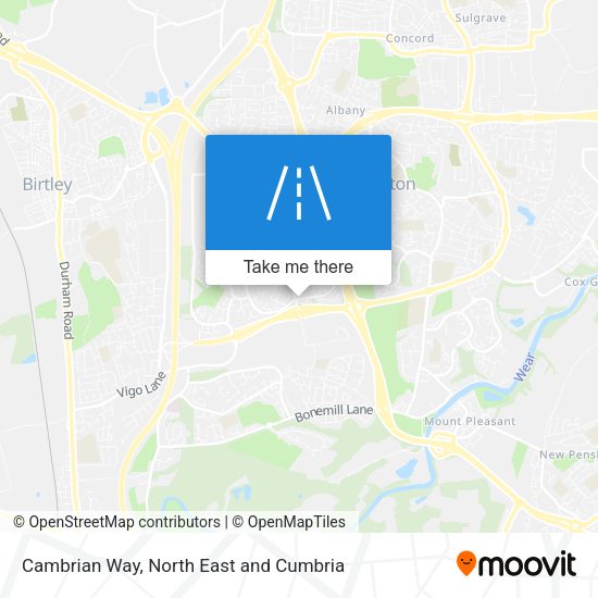 Cambrian Way map