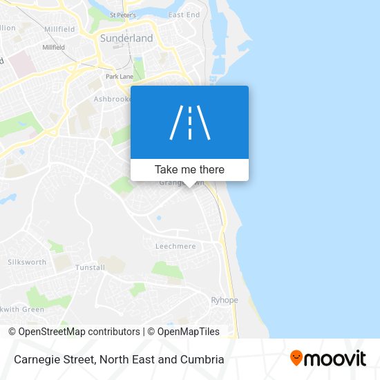 Carnegie Street map