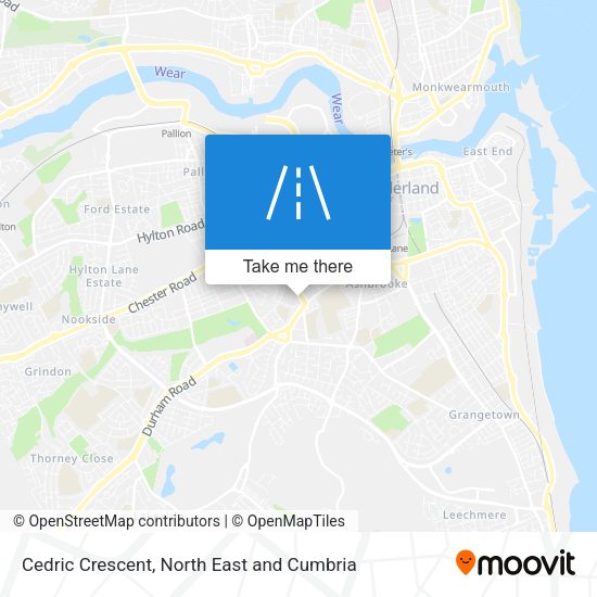 Cedric Crescent map