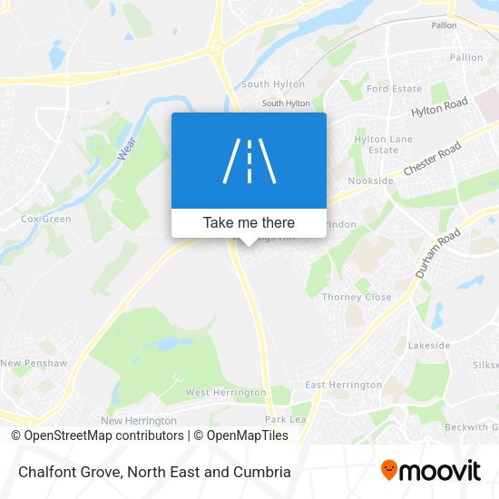 Chalfont Grove map