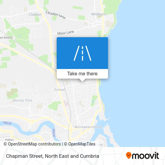 Chapman Street map