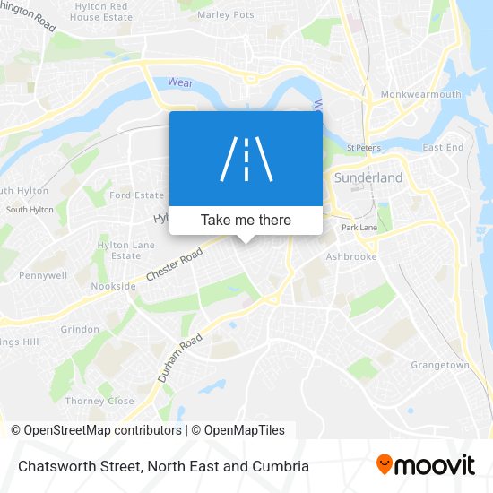 Chatsworth Street map