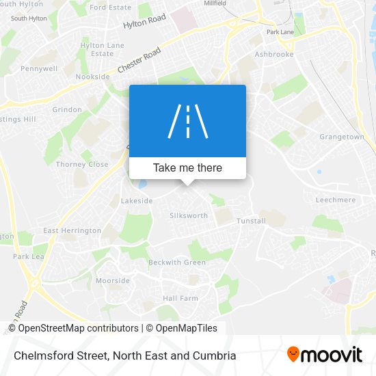 Chelmsford Street map