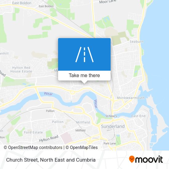 Church Street map
