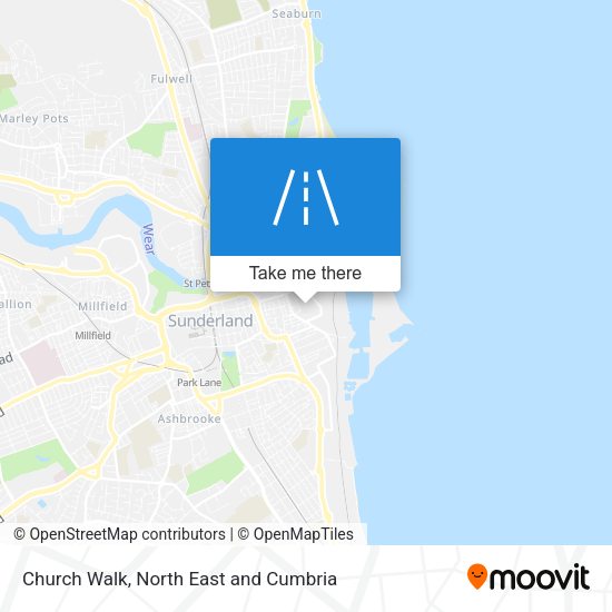 Church Walk map