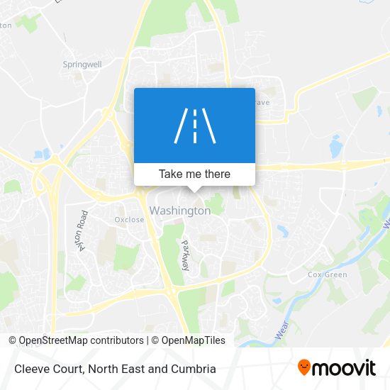 Cleeve Court map