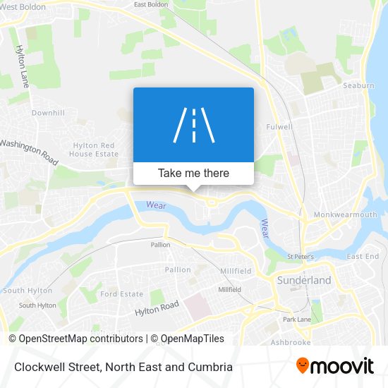 Clockwell Street map