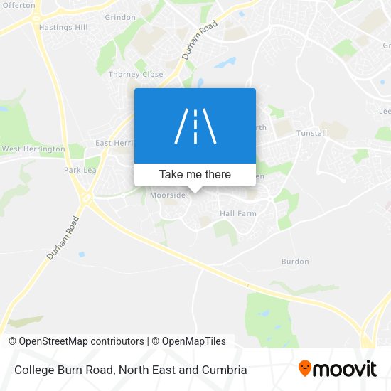 College Burn Road map