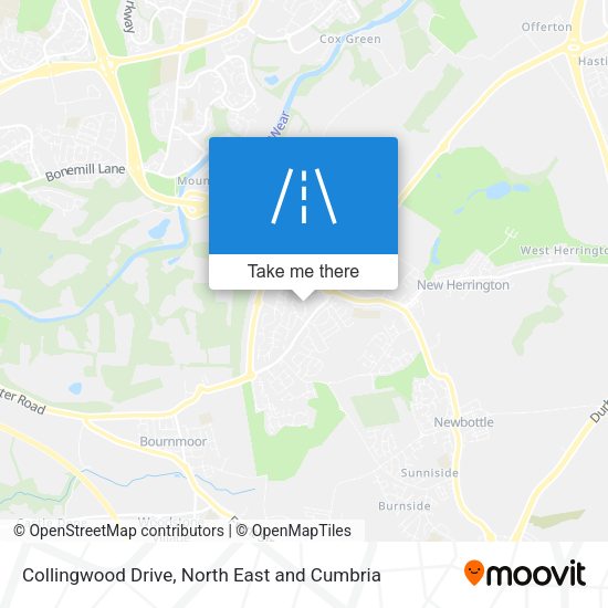 Collingwood Drive map