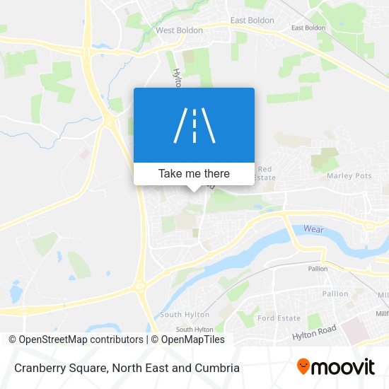 Cranberry Square map