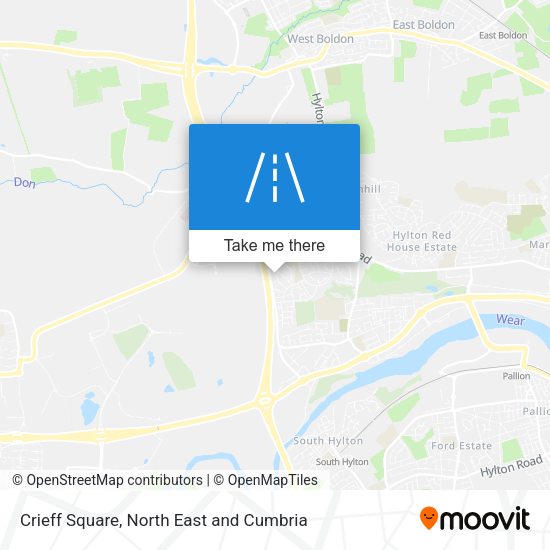 Crieff Square map