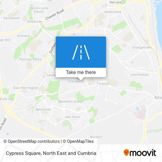 Cypress Square map