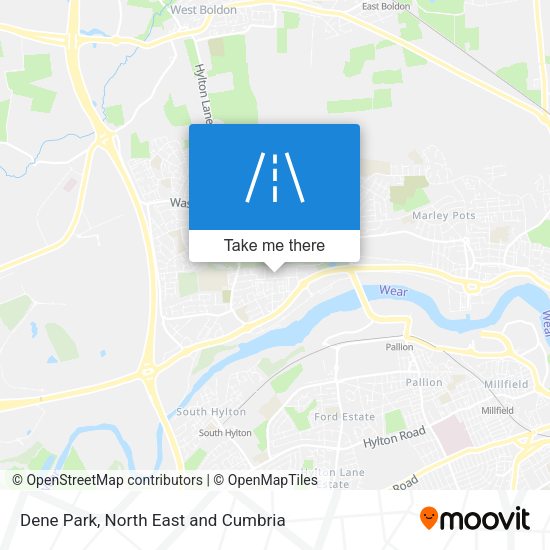 Dene Park map