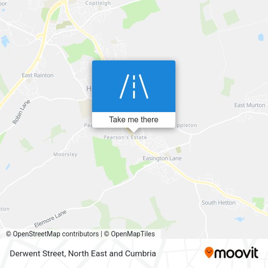 Derwent Street map