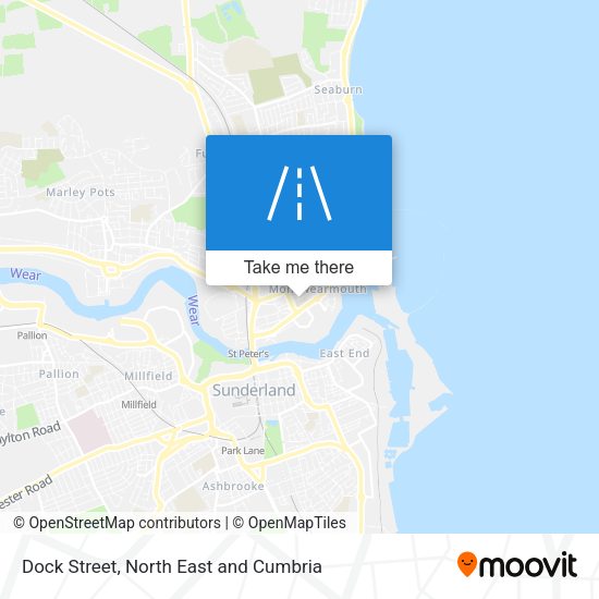 Dock Street map