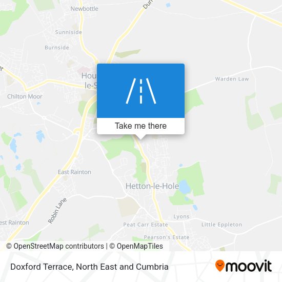 Doxford Terrace map