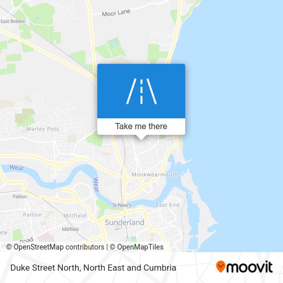 Duke Street North map