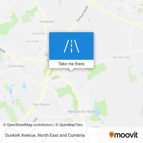 Dunkirk Avenue map
