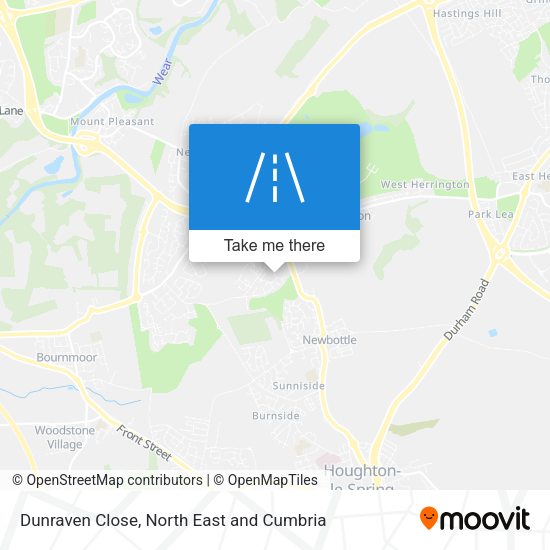 Dunraven Close map