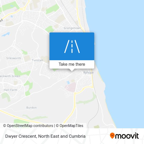 Dwyer Crescent map