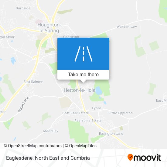 Eaglesdene map