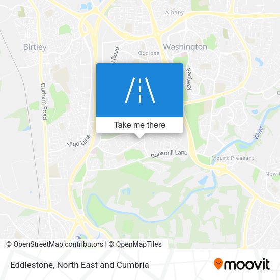 Eddlestone map