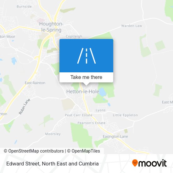 Edward Street map