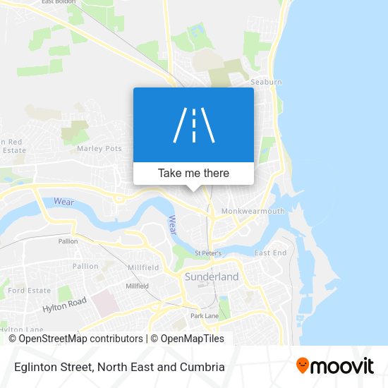 Eglinton Street map