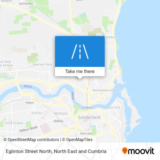 Eglinton Street North map