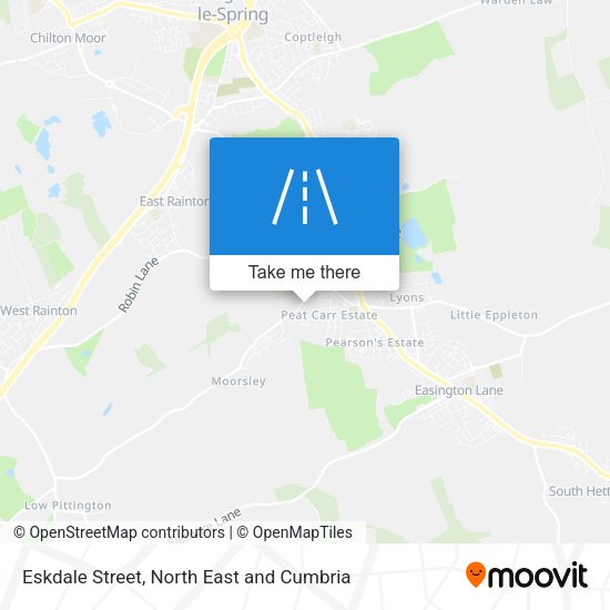 Eskdale Street map