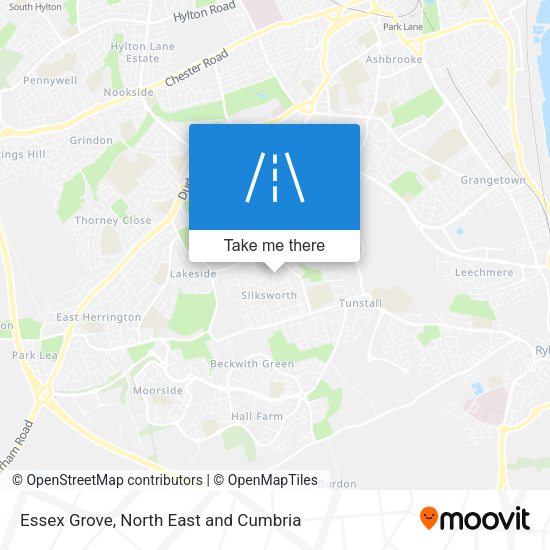 Essex Grove map