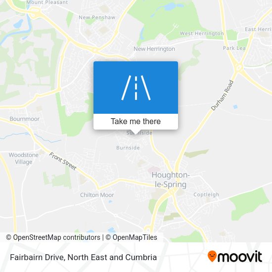 Fairbairn Drive map