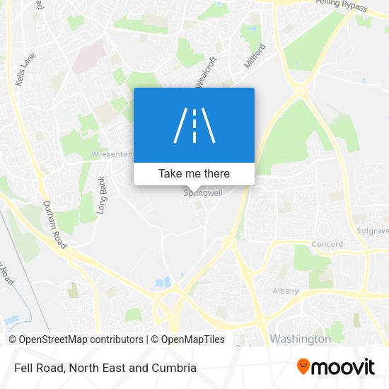 Fell Road map