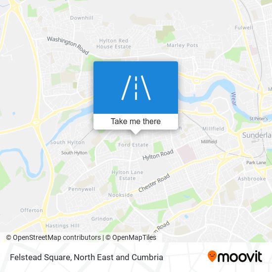 Felstead Square map