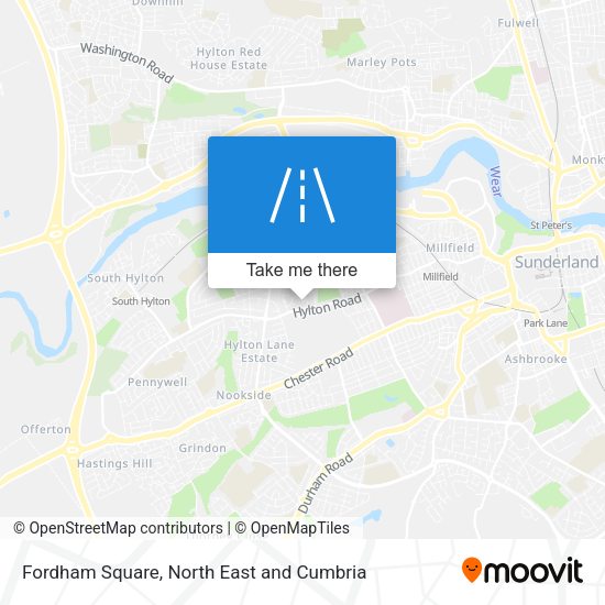 Fordham Square map