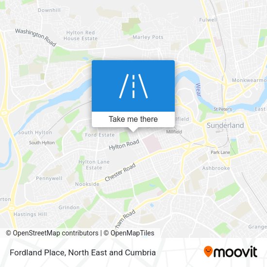 Fordland Place map
