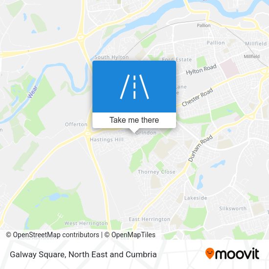 Galway Square map