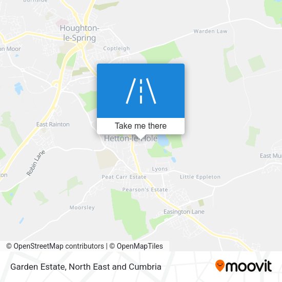 Garden Estate map