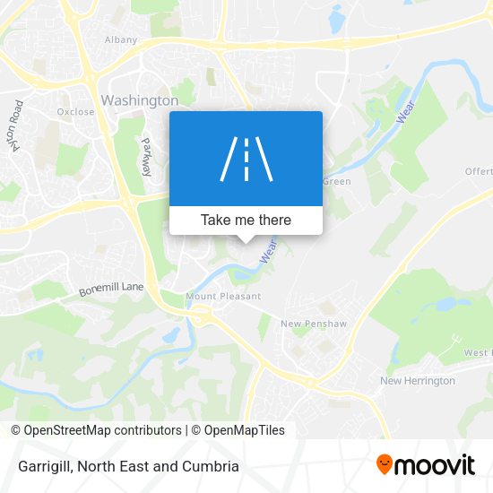 Garrigill map