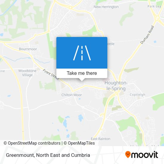 Greenmount map