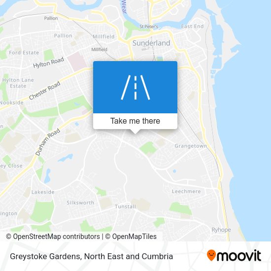 Greystoke Gardens map