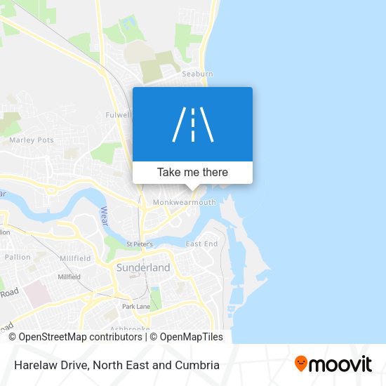 Harelaw Drive map